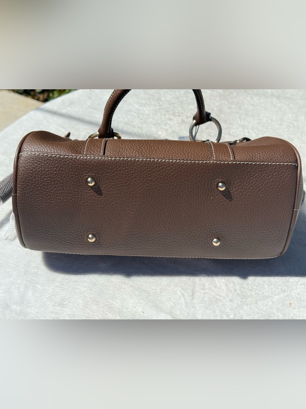 Dooney & Bourke Sorrento Satchel 30 With Pocket NWT - Picture 7 of 9
